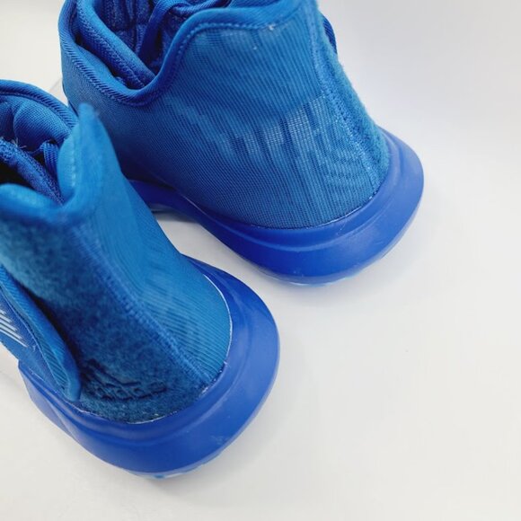 Adidas Men\'s Blue White Harden EF5295‎ Mesh Athletic Basketball Shoes Size 12.5